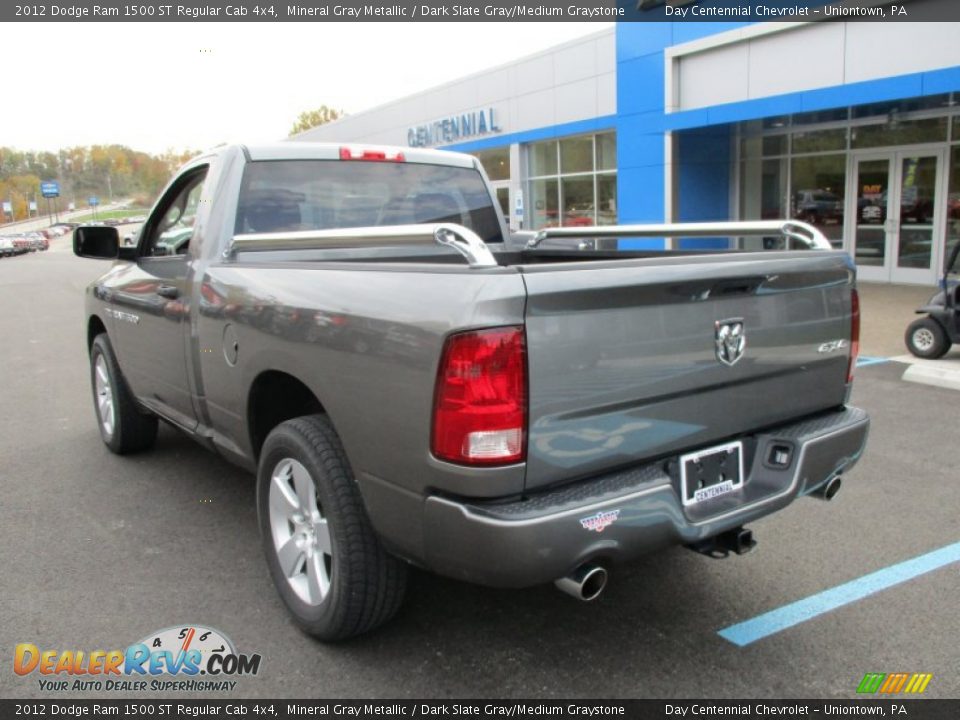 2012 Dodge Ram 1500 ST Regular Cab 4x4 Mineral Gray Metallic / Dark Slate Gray/Medium Graystone Photo #4