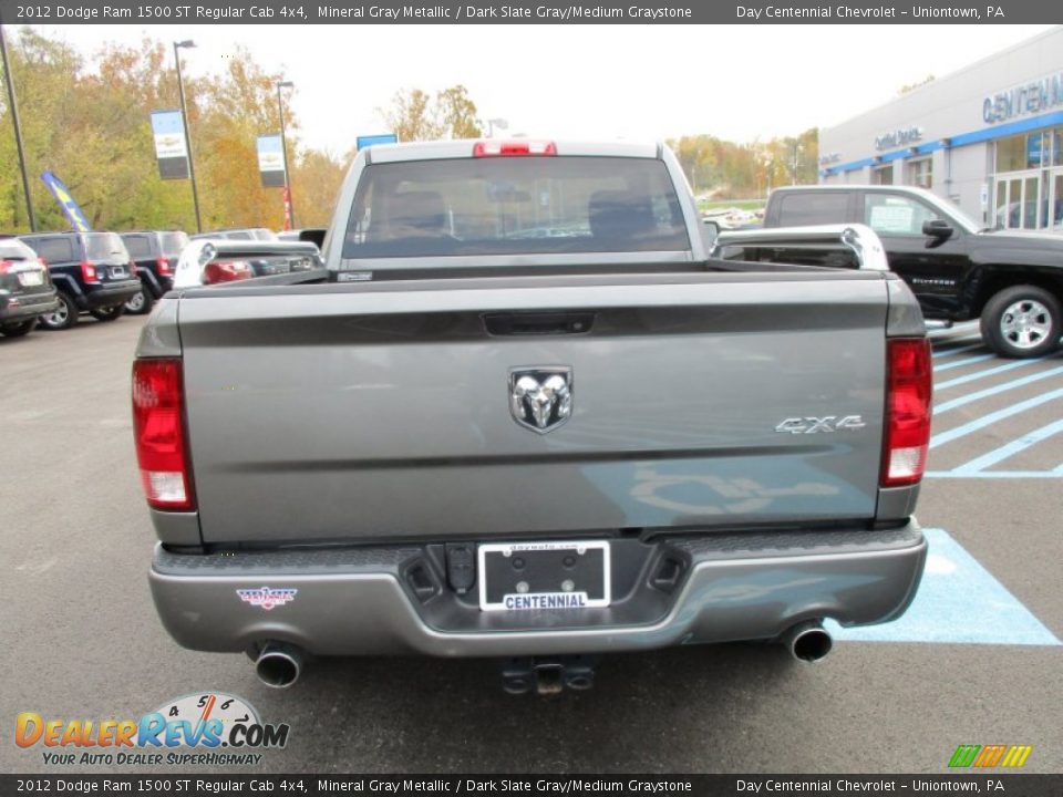 2012 Dodge Ram 1500 ST Regular Cab 4x4 Mineral Gray Metallic / Dark Slate Gray/Medium Graystone Photo #5