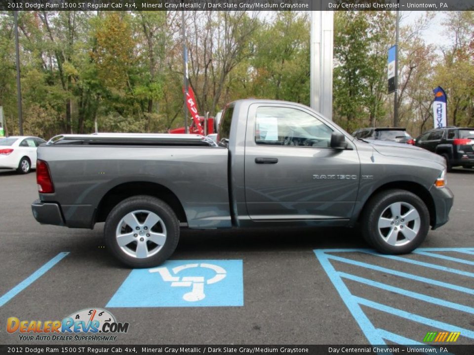 2012 Dodge Ram 1500 ST Regular Cab 4x4 Mineral Gray Metallic / Dark Slate Gray/Medium Graystone Photo #11