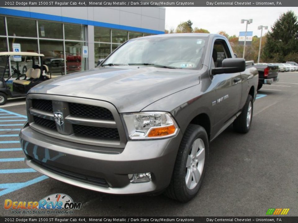 2012 Dodge Ram 1500 ST Regular Cab 4x4 Mineral Gray Metallic / Dark Slate Gray/Medium Graystone Photo #16