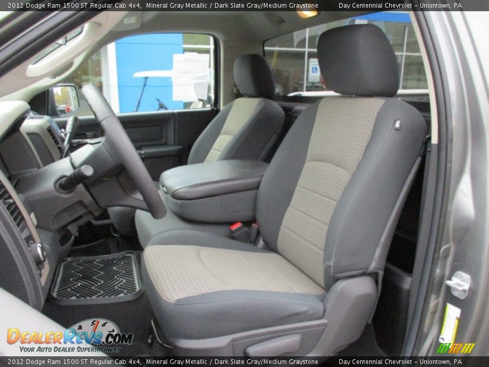 2012 Dodge Ram 1500 ST Regular Cab 4x4 Mineral Gray Metallic / Dark Slate Gray/Medium Graystone Photo #21