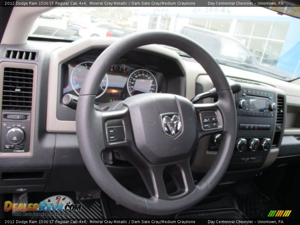 2012 Dodge Ram 1500 ST Regular Cab 4x4 Mineral Gray Metallic / Dark Slate Gray/Medium Graystone Photo #23