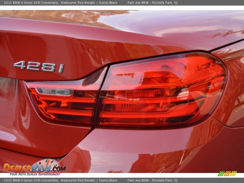 2015 BMW 4 Series 428i Convertible Melbourne Red Metallic / Oyster/Black Photo #19