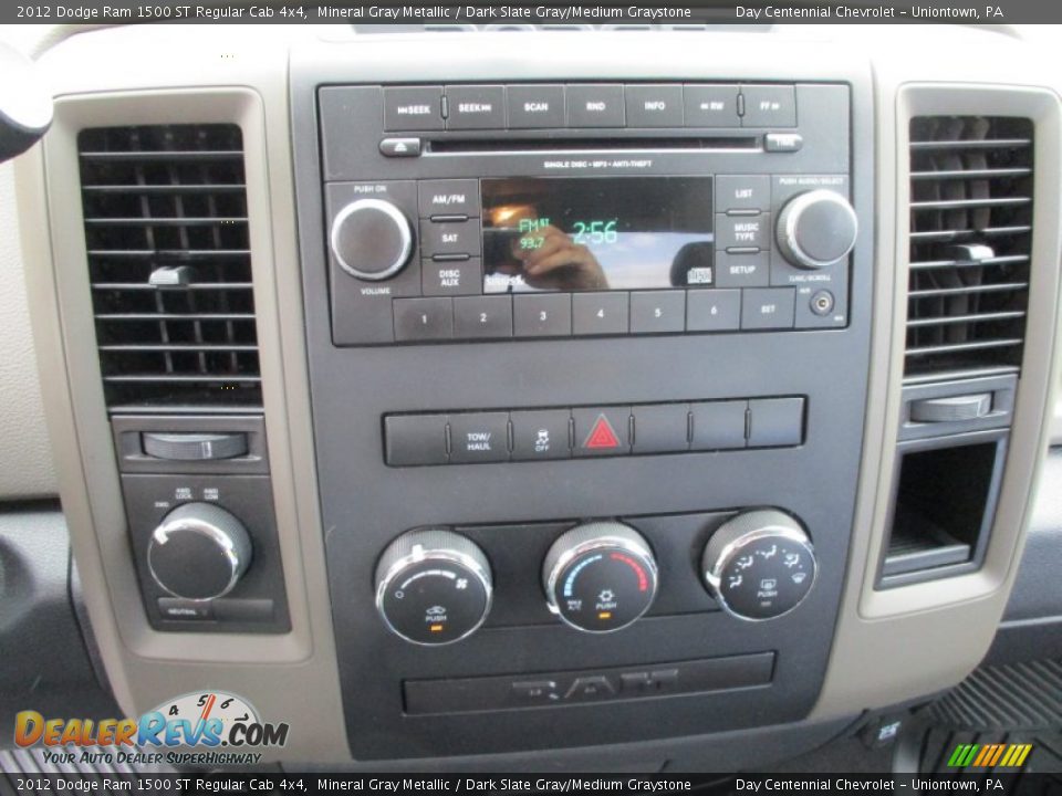 2012 Dodge Ram 1500 ST Regular Cab 4x4 Mineral Gray Metallic / Dark Slate Gray/Medium Graystone Photo #25