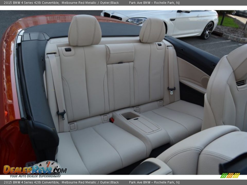 Rear Seat of 2015 BMW 4 Series 428i Convertible Photo #21