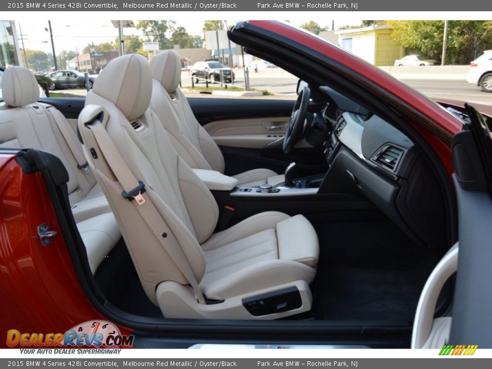 2015 BMW 4 Series 428i Convertible Melbourne Red Metallic / Oyster/Black Photo #23