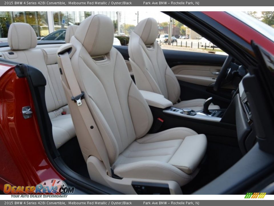 2015 BMW 4 Series 428i Convertible Melbourne Red Metallic / Oyster/Black Photo #24