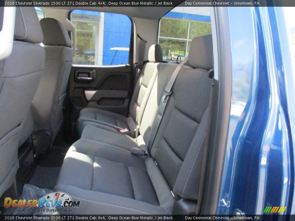 2016 Chevrolet Silverado 1500 LT Z71 Double Cab 4x4 Deep Ocean Blue Metallic / Jet Black Photo #13