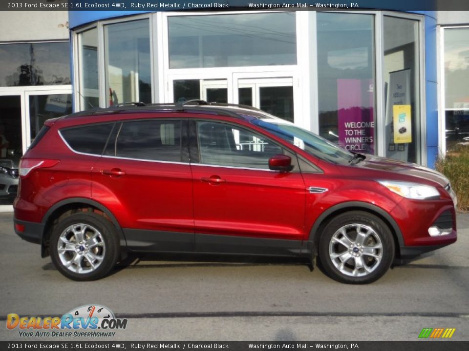 2013 Ford Escape SE 1.6L EcoBoost 4WD Ruby Red Metallic / Charcoal Black Photo #2