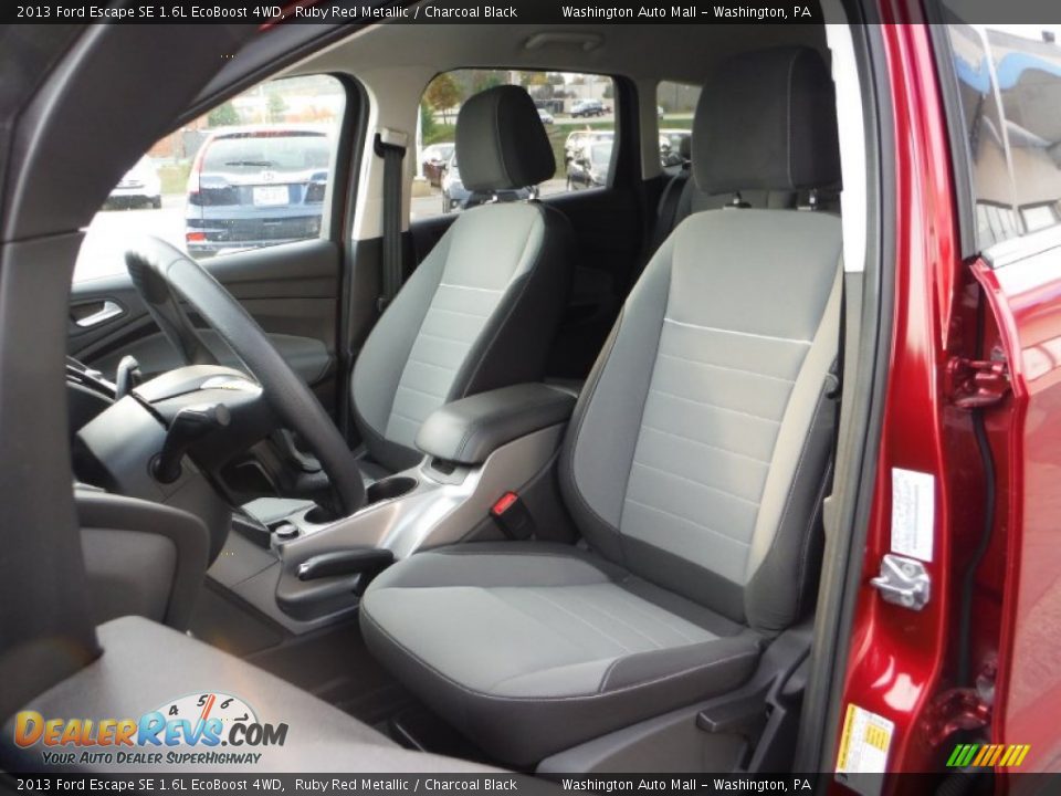 2013 Ford Escape SE 1.6L EcoBoost 4WD Ruby Red Metallic / Charcoal Black Photo #12