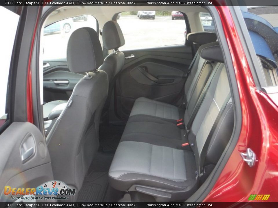 2013 Ford Escape SE 1.6L EcoBoost 4WD Ruby Red Metallic / Charcoal Black Photo #21