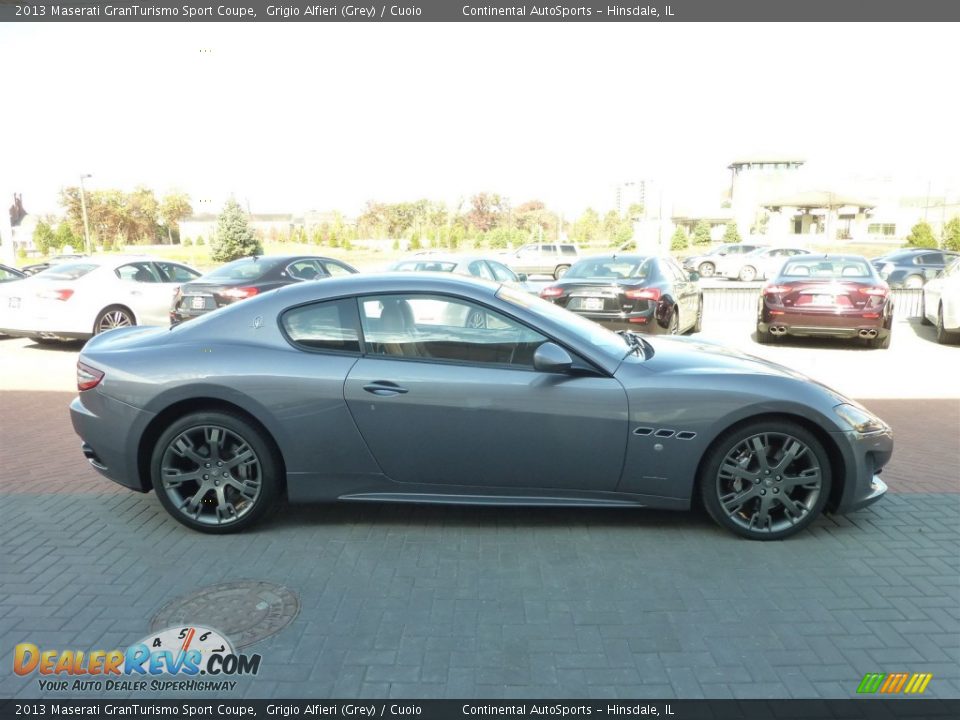 2013 Maserati GranTurismo Sport Coupe Grigio Alfieri (Grey) / Cuoio Photo #2