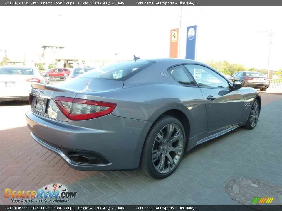 2013 Maserati GranTurismo Sport Coupe Grigio Alfieri (Grey) / Cuoio Photo #3