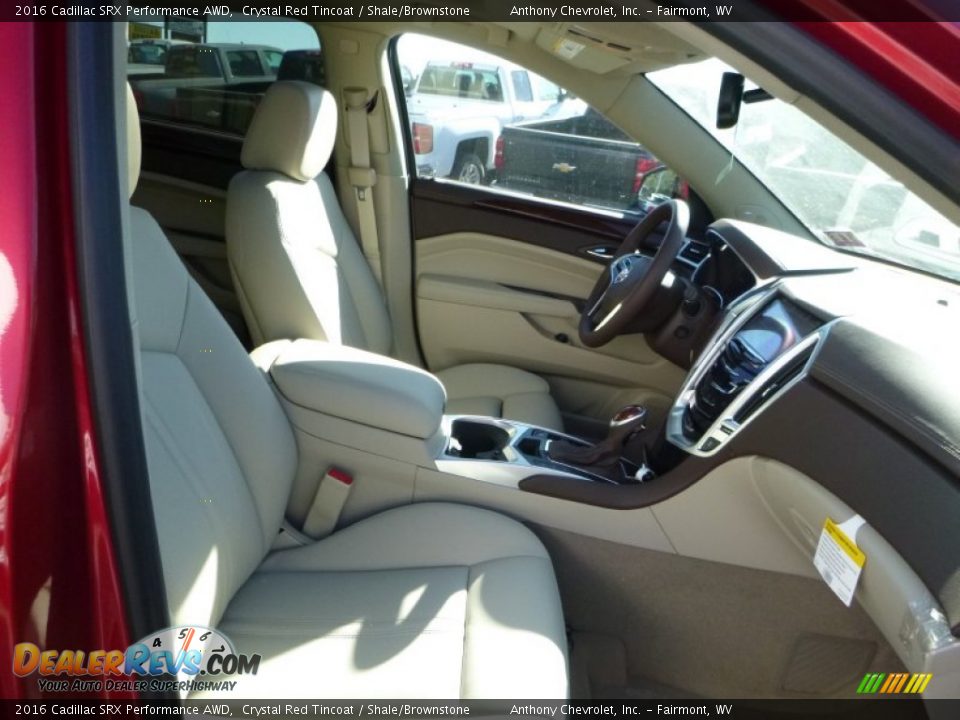 2016 Cadillac SRX Performance AWD Crystal Red Tincoat / Shale/Brownstone Photo #3