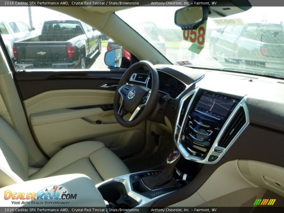 2016 Cadillac SRX Performance AWD Crystal Red Tincoat / Shale/Brownstone Photo #4