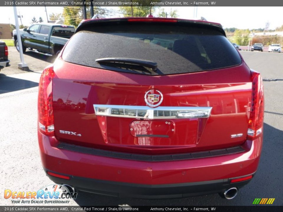 2016 Cadillac SRX Performance AWD Crystal Red Tincoat / Shale/Brownstone Photo #9