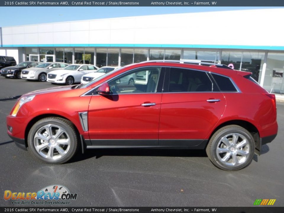 Crystal Red Tincoat 2016 Cadillac SRX Performance AWD Photo #11
