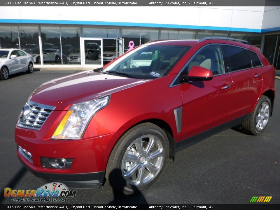 Front 3/4 View of 2016 Cadillac SRX Performance AWD Photo #12