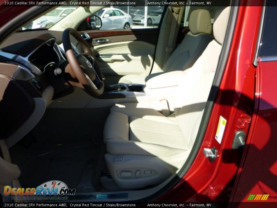 2016 Cadillac SRX Performance AWD Crystal Red Tincoat / Shale/Brownstone Photo #14