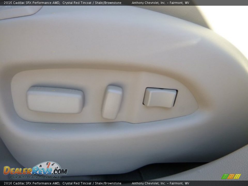 2016 Cadillac SRX Performance AWD Crystal Red Tincoat / Shale/Brownstone Photo #17