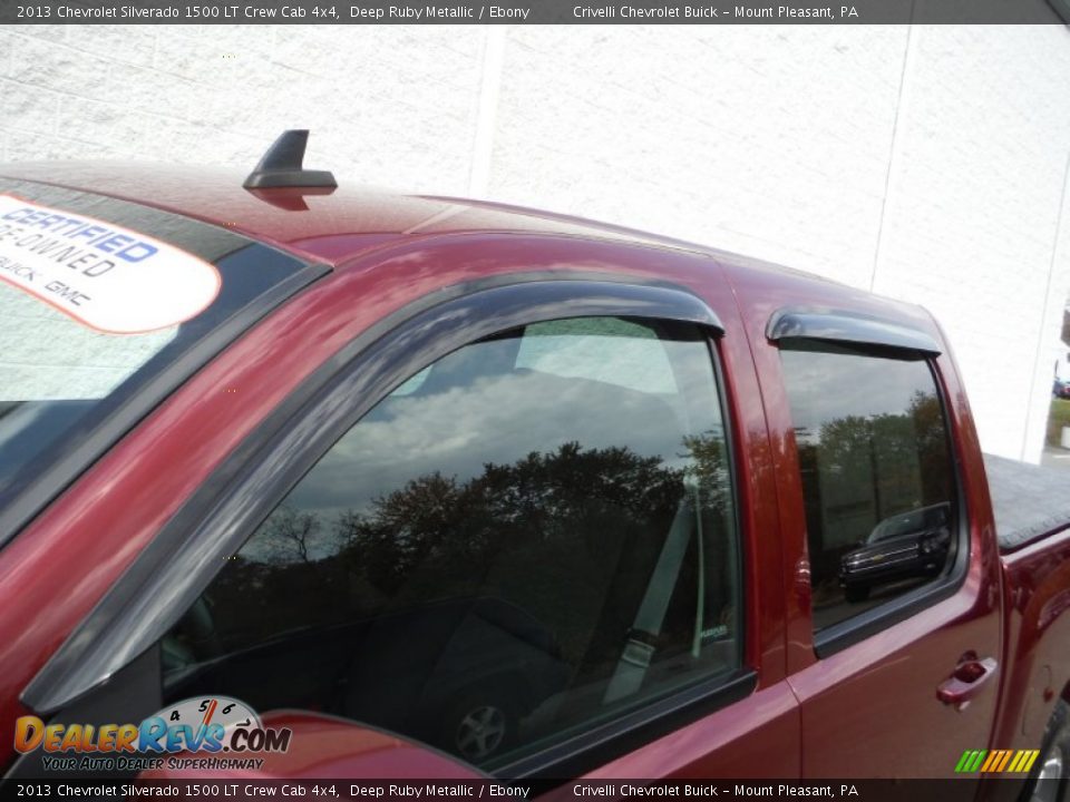 2013 Chevrolet Silverado 1500 LT Crew Cab 4x4 Deep Ruby Metallic / Ebony Photo #5