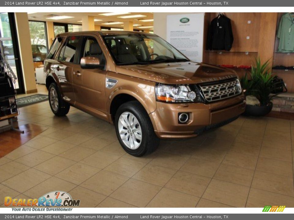 2014 Land Rover LR2 HSE 4x4 Zanzibar Premium Metallic / Almond Photo #3