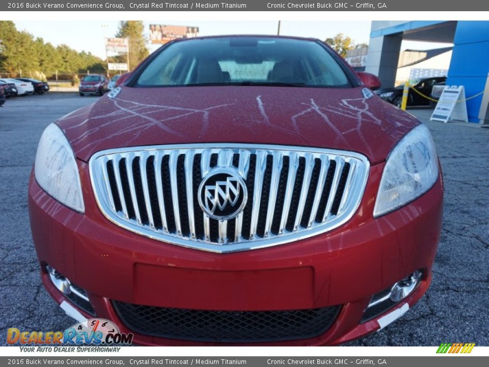 2016 Buick Verano Convenience Group Crystal Red Tintcoat / Medium Titanium Photo #2