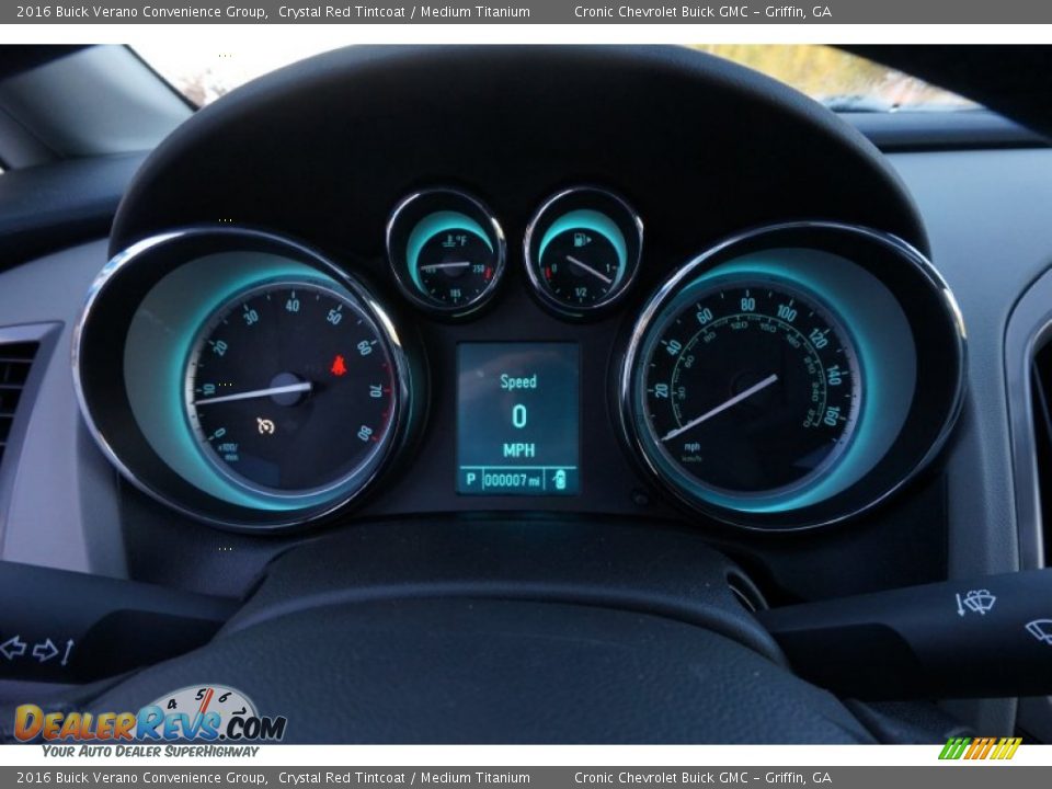 2016 Buick Verano Convenience Group Crystal Red Tintcoat / Medium Titanium Photo #13