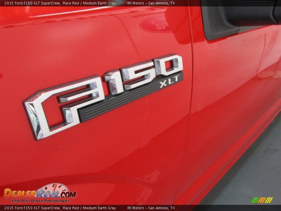 2015 Ford F150 XLT SuperCrew Race Red / Medium Earth Gray Photo #4