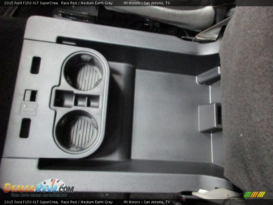 2015 Ford F150 XLT SuperCrew Race Red / Medium Earth Gray Photo #15