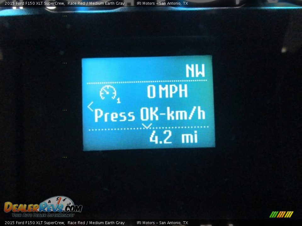 2015 Ford F150 XLT SuperCrew Race Red / Medium Earth Gray Photo #17