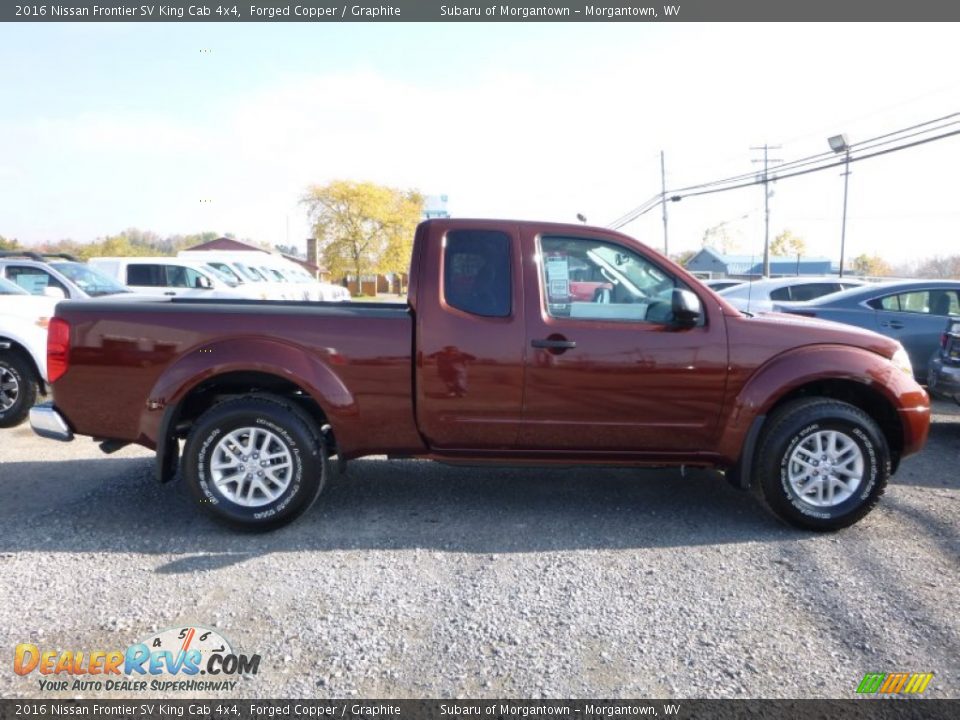Forged Copper 2016 Nissan Frontier SV King Cab 4x4 Photo #7