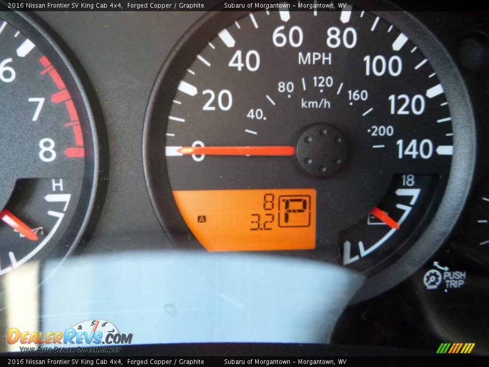 2016 Nissan Frontier SV King Cab 4x4 Forged Copper / Graphite Photo #17