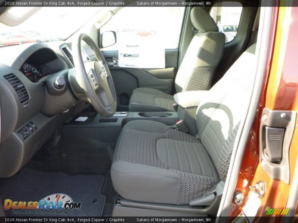 2016 Nissan Frontier SV King Cab 4x4 Forged Copper / Graphite Photo #19