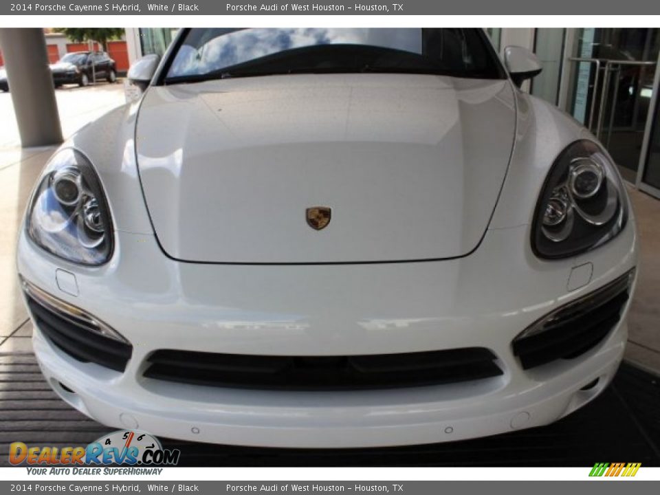 2014 Porsche Cayenne S Hybrid White / Black Photo #2