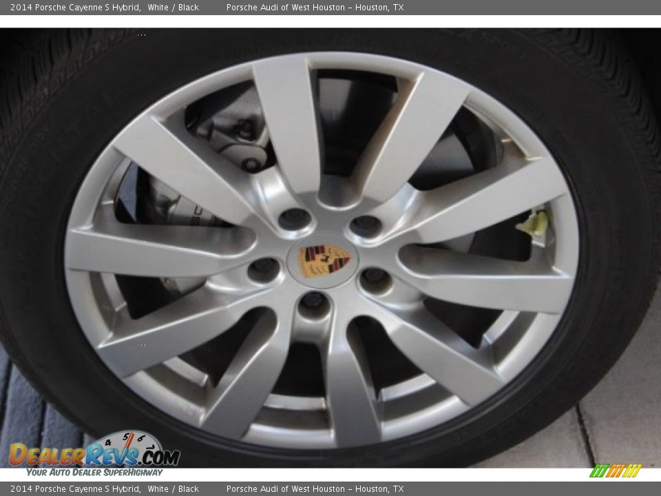 2014 Porsche Cayenne S Hybrid White / Black Photo #4