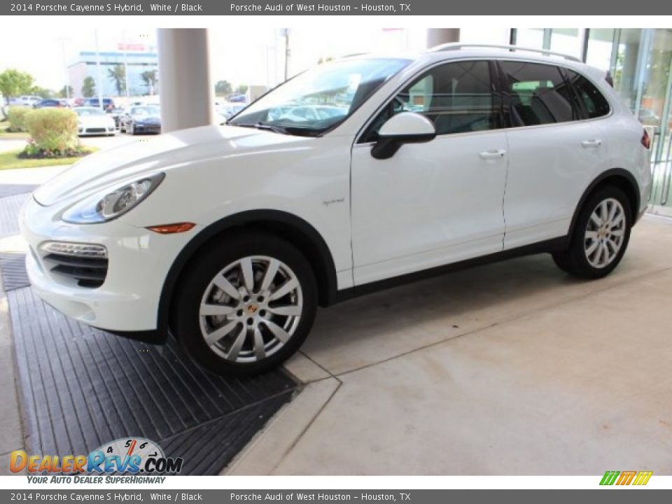 2014 Porsche Cayenne S Hybrid White / Black Photo #5
