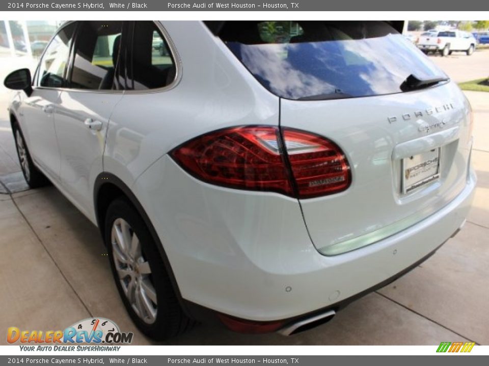 2014 Porsche Cayenne S Hybrid White / Black Photo #6