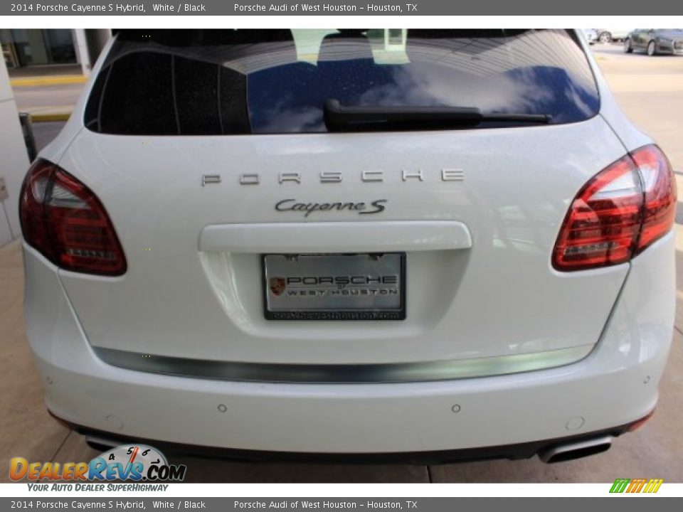 2014 Porsche Cayenne S Hybrid White / Black Photo #7