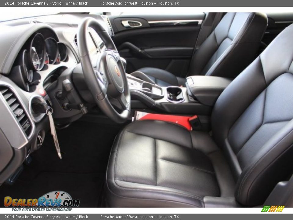 2014 Porsche Cayenne S Hybrid White / Black Photo #14