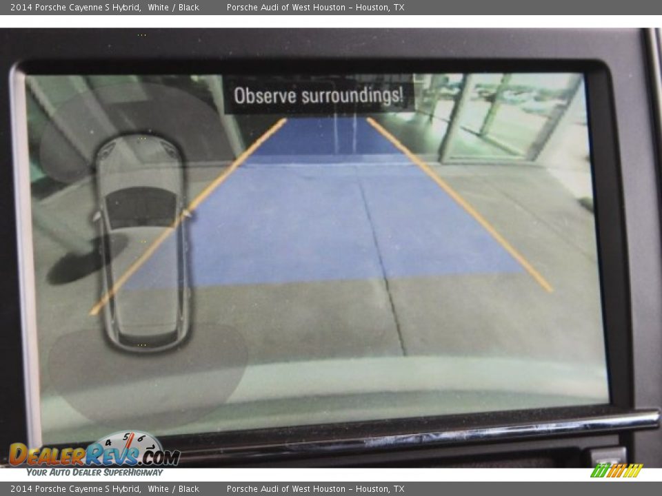 2014 Porsche Cayenne S Hybrid White / Black Photo #22