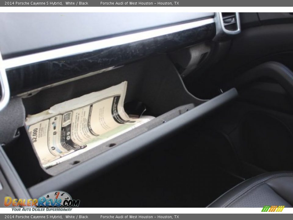 2014 Porsche Cayenne S Hybrid White / Black Photo #24