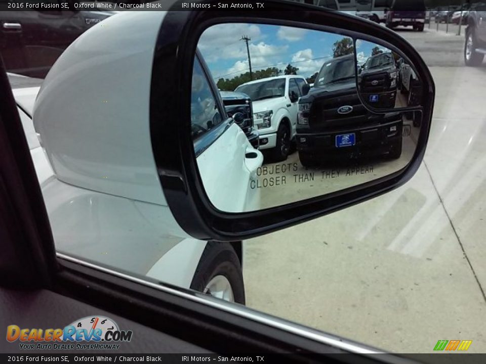 2016 Ford Fusion SE Oxford White / Charcoal Black Photo #18