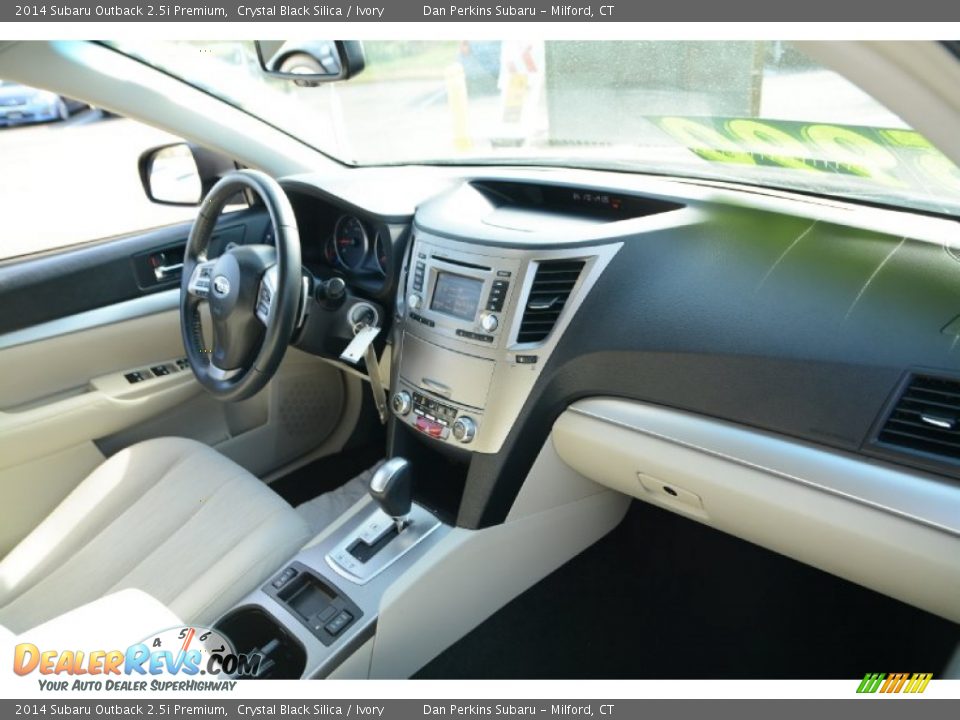 2014 Subaru Outback 2.5i Premium Crystal Black Silica / Ivory Photo #5