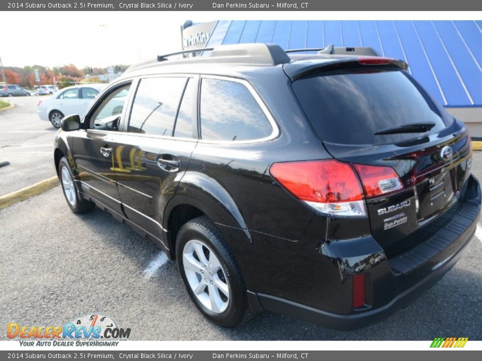 2014 Subaru Outback 2.5i Premium Crystal Black Silica / Ivory Photo #10
