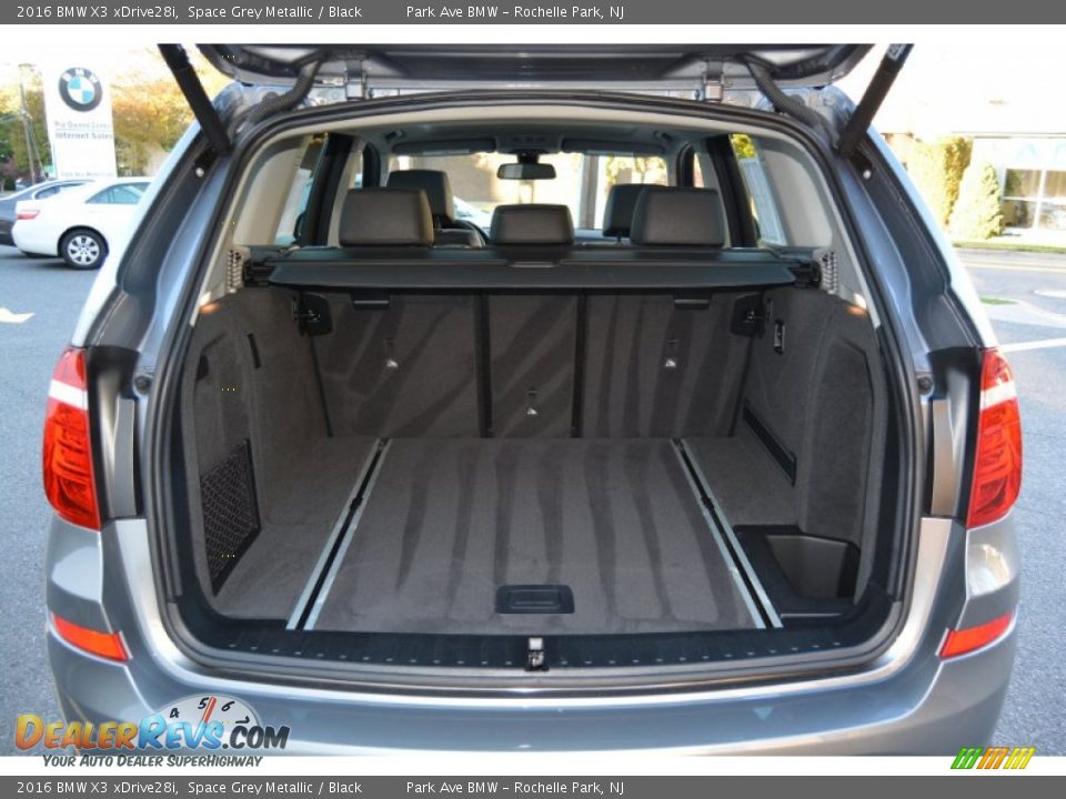2016 BMW X3 xDrive28i Space Grey Metallic / Black Photo #22