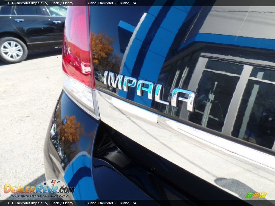 2011 Chevrolet Impala LS Black / Ebony Photo #9