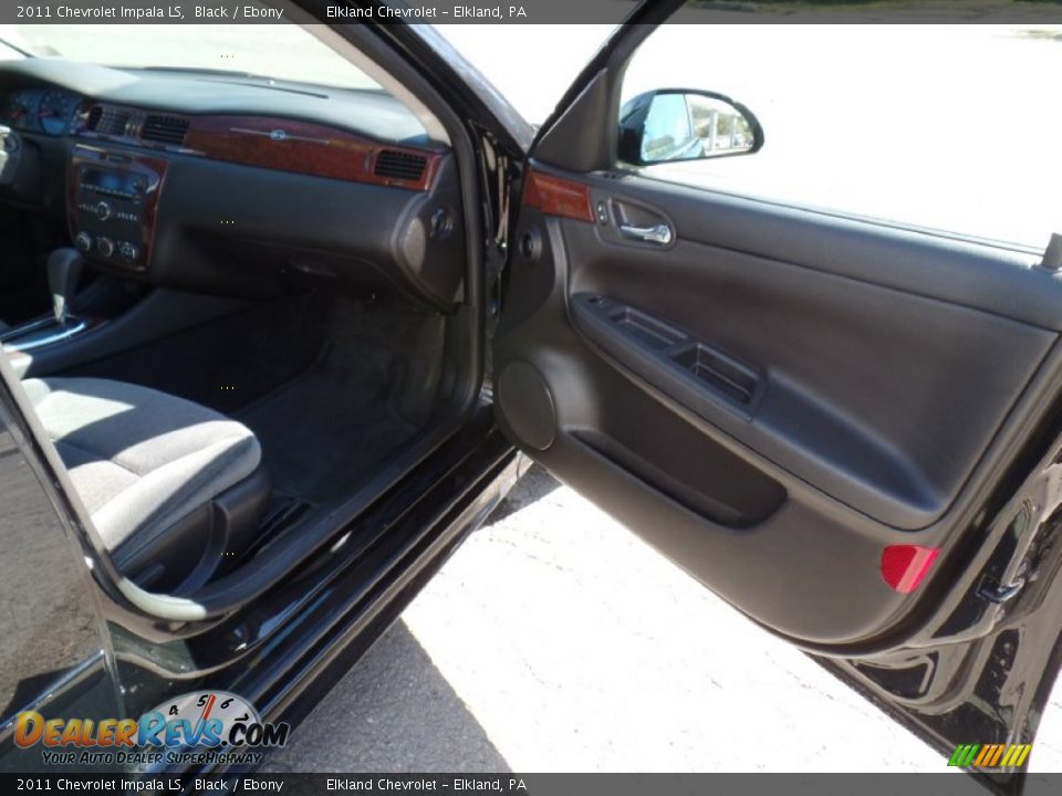 2011 Chevrolet Impala LS Black / Ebony Photo #36