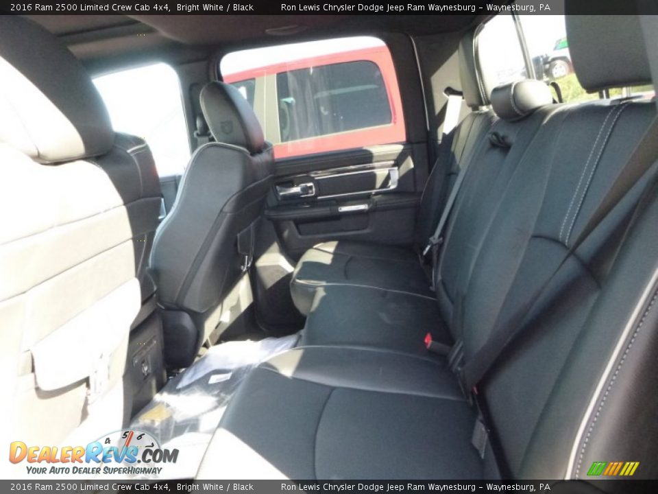 2016 Ram 2500 Limited Crew Cab 4x4 Bright White / Black Photo #5