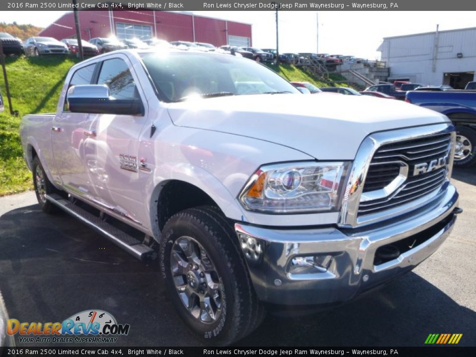 Front 3/4 View of 2016 Ram 2500 Limited Crew Cab 4x4 Photo #13